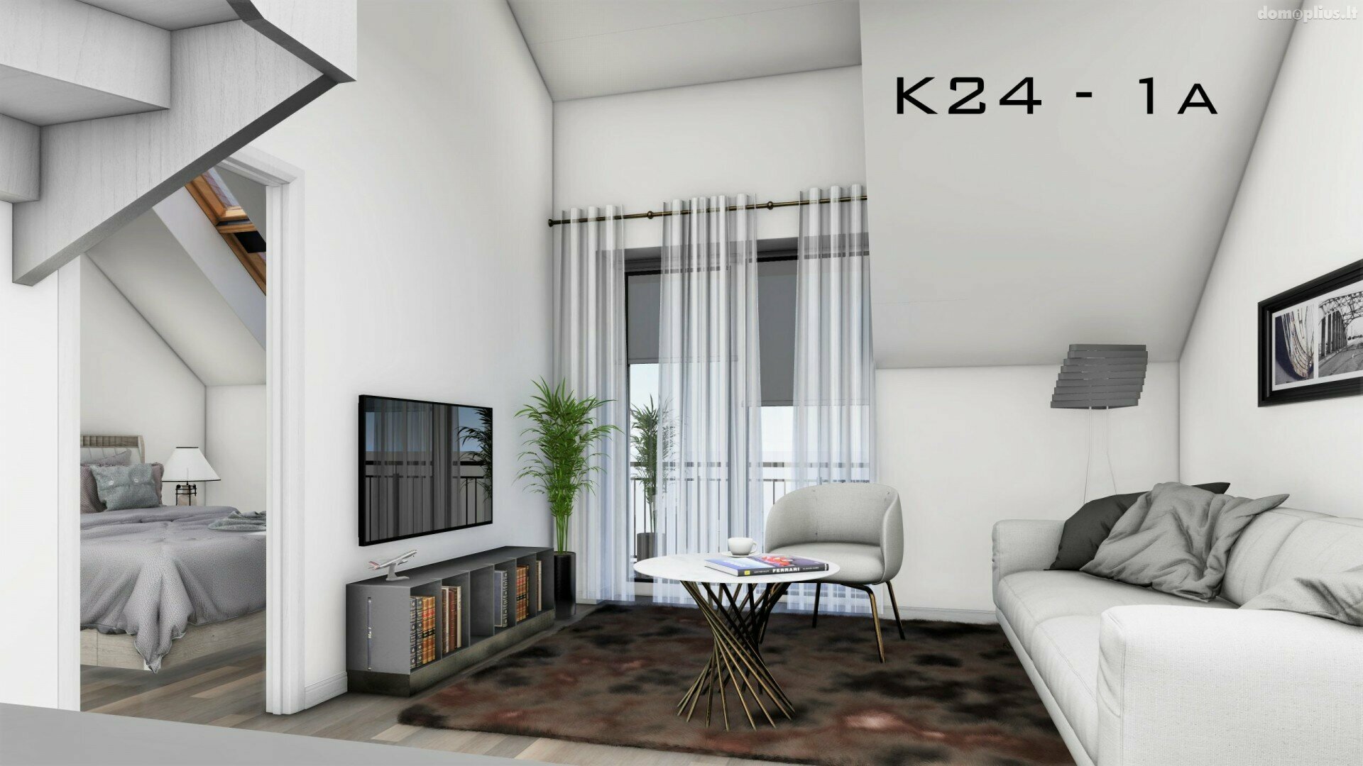Parduodamas 3 kambarių butas Klaipėdoje, Miško, Kretingos g.