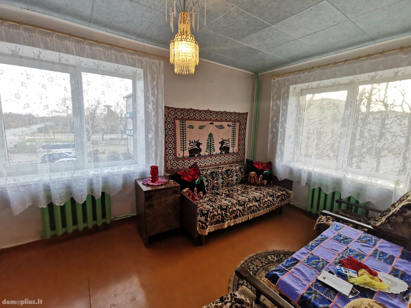 2 rooms apartment for sell Akmenės rajono sav., Naujoji Akmenė, P. Jodelės g.