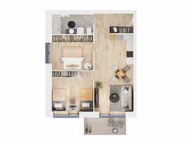 3 rooms apartment for sell Kaune, Kaniūkuose, Raudondvario pl.