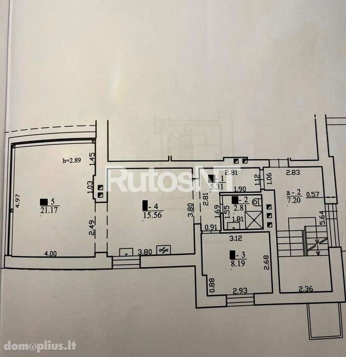 Parduodamas 3 kambarių butas Klaipėdoje, Giruliuose