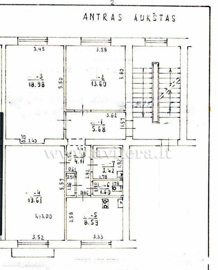 Продается 3 комнатная квартира Klaipėdoje, Centre, Tiltų g.