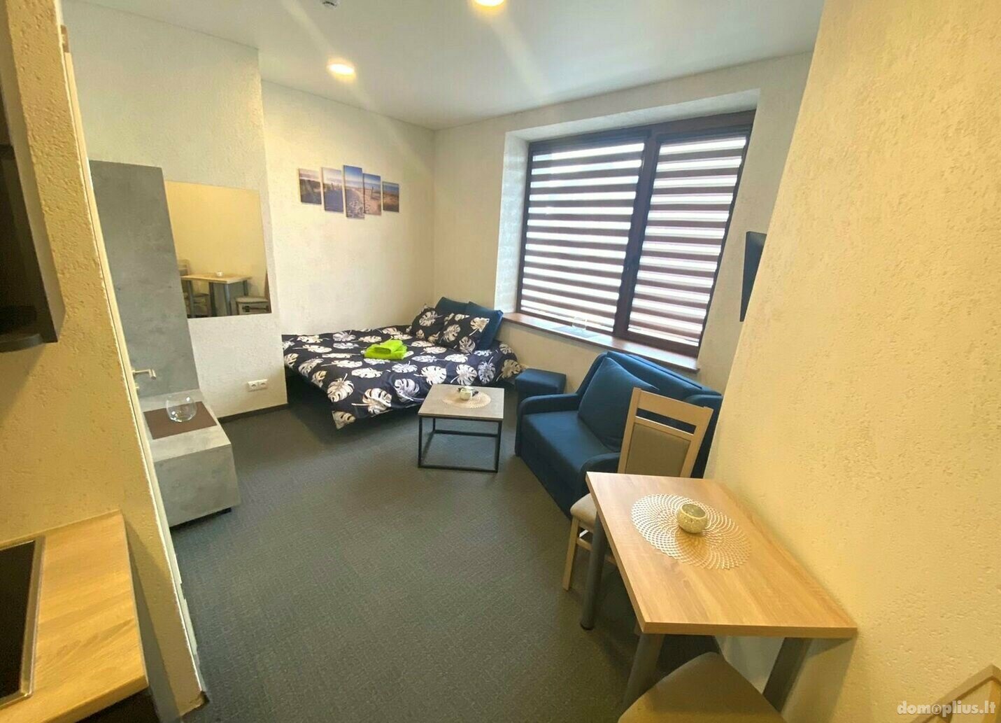 2 rooms apartment for rent Palangoje, Malūno g.