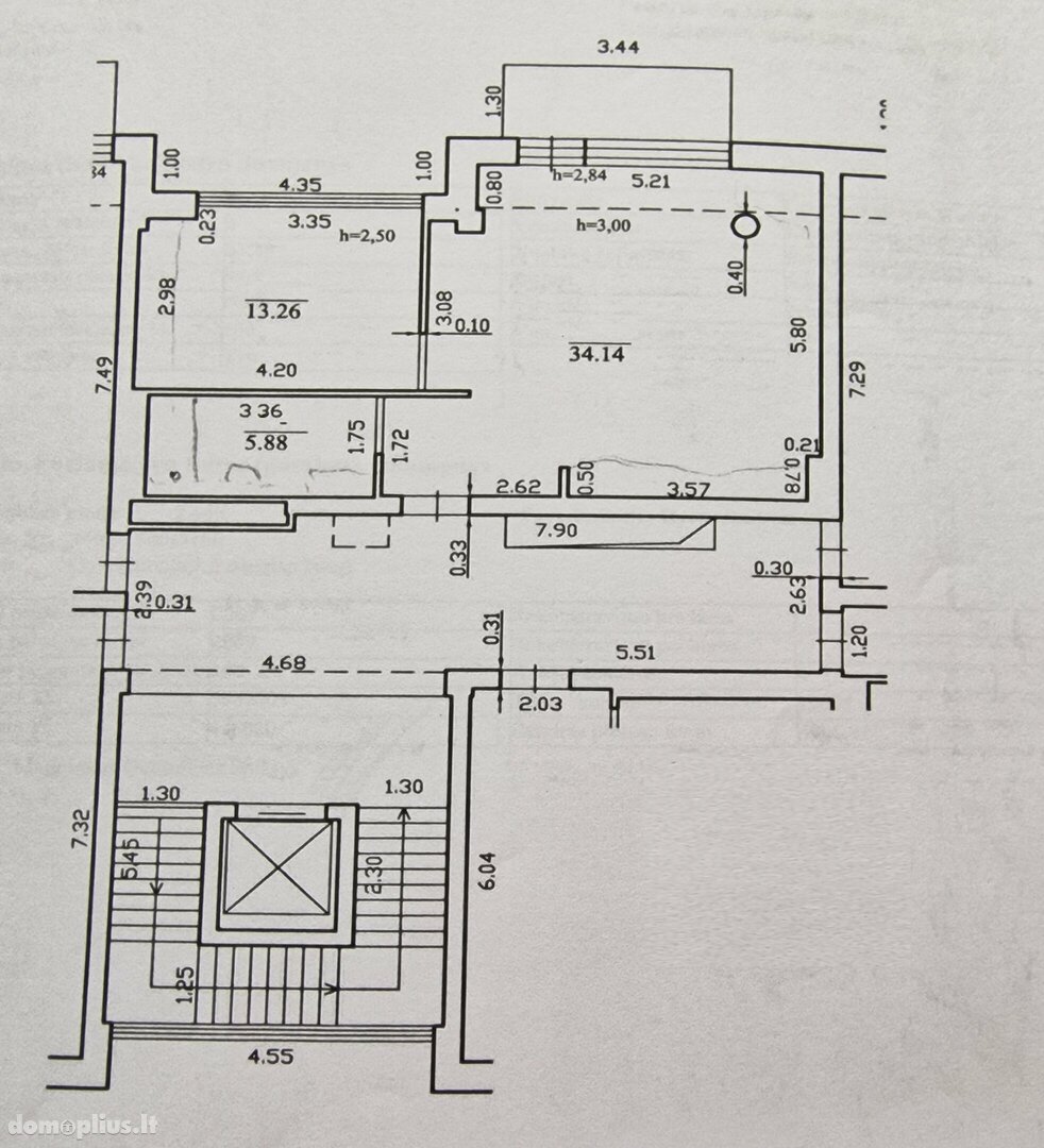 Parduodamas 2 kambarių butas Druskininkų sav., Druskininkuose, T. Kosciuškos g.