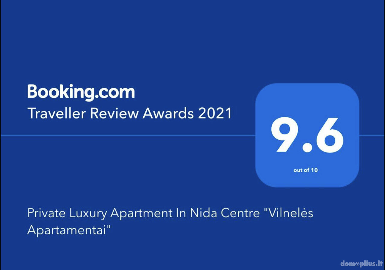 2 rooms apartment for rent Neringoje, Nidoje, G. D. Kuverto g.
