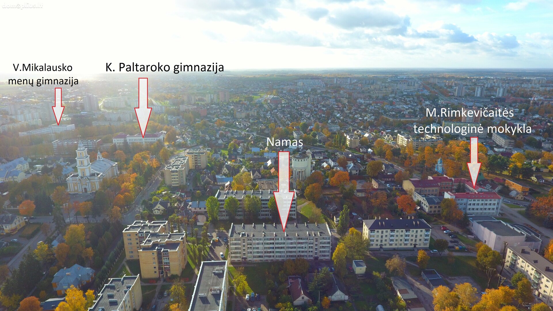 Продается 2 комнатная квартира Panevėžyje, Centre, Aldonos g.