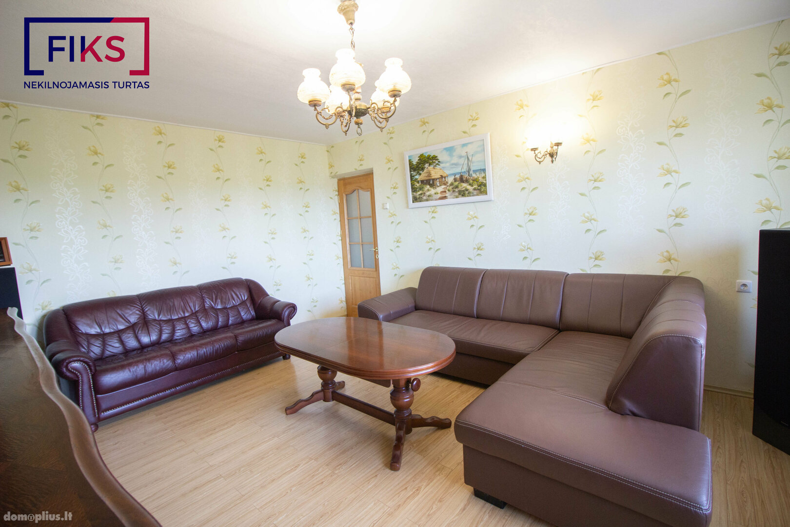 Продается 4 комнатная квартира Prienų rajono sav., Jiezne, Mokyklos g.