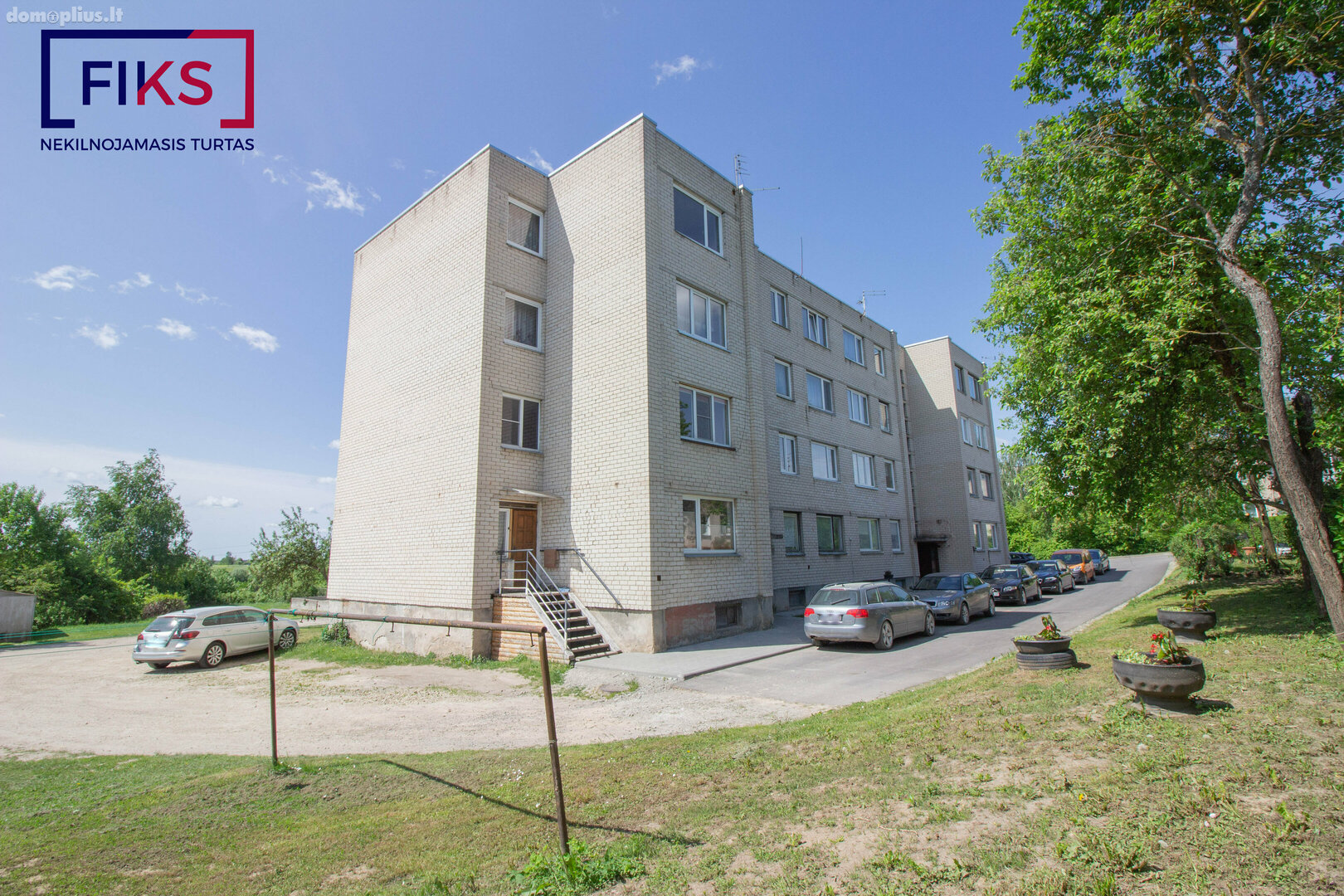 4 rooms apartment for sell Prienų rajono sav., Jiezne, Mokyklos g.