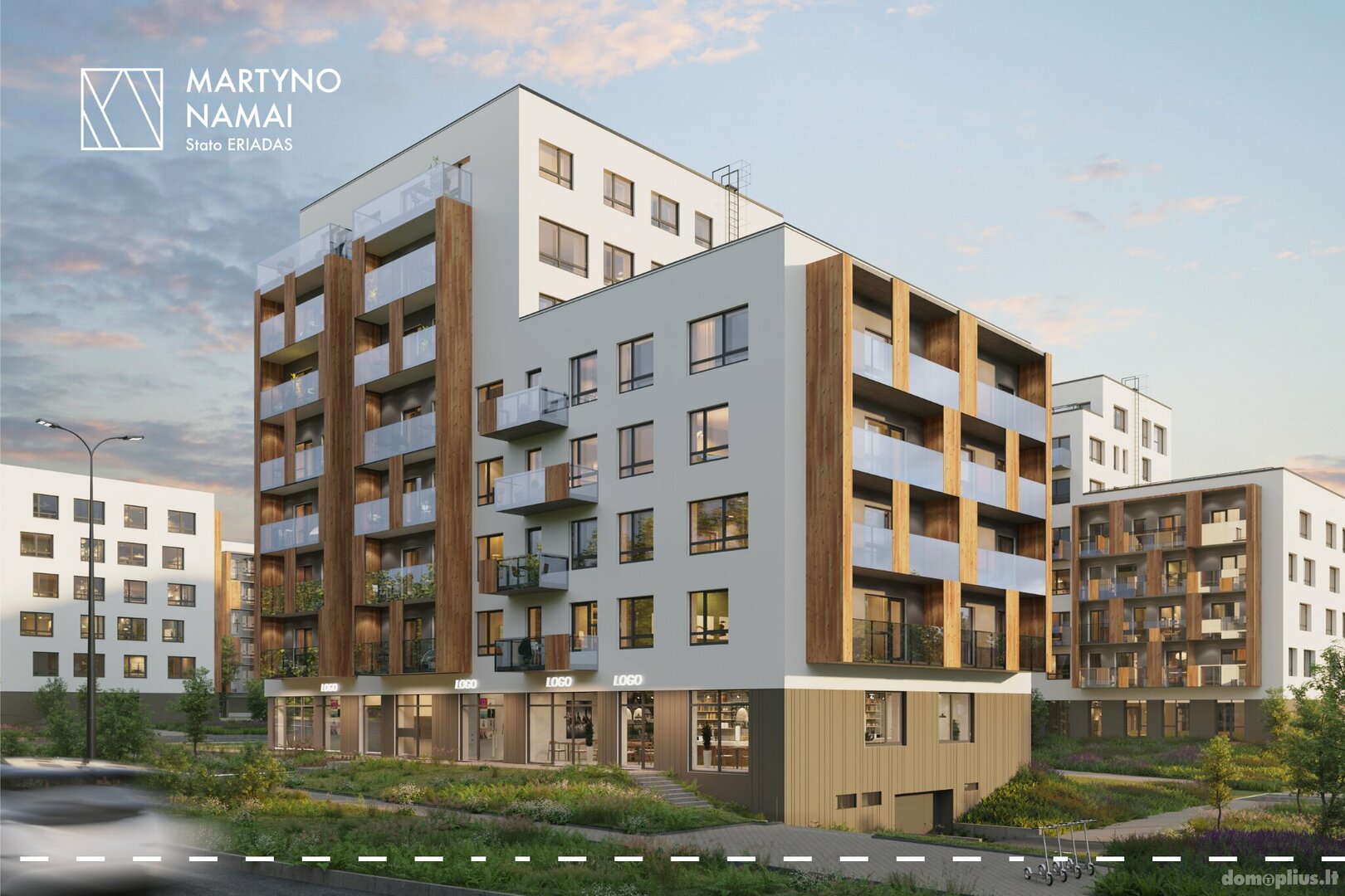 3 rooms apartment for sell Vilniuje, Pilaitėje, M. Mažvydo g.