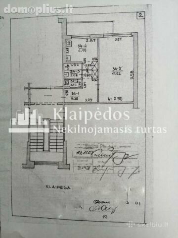 Parduodamas 1 kambario butas Klaipėdoje, Žvejybos uostas, Nidos g.