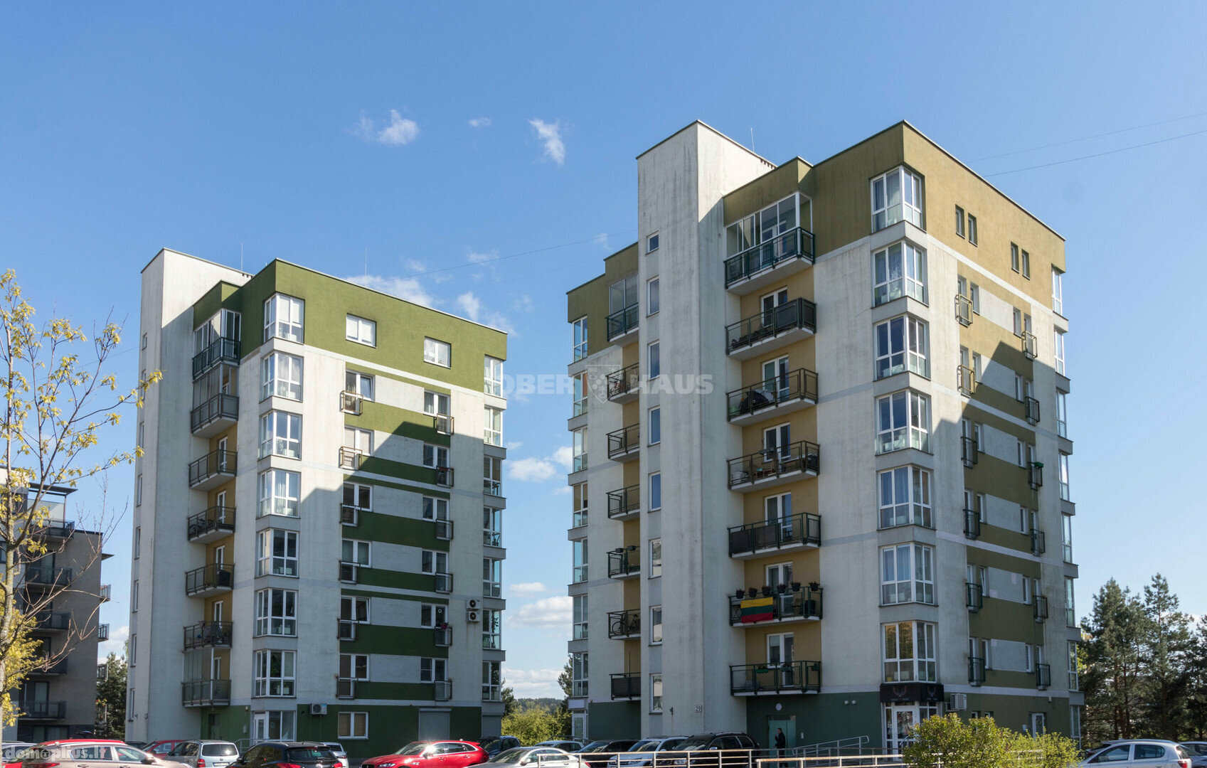 2 rooms apartment for sell Vilniuje, Šiaurės miestelis, S. Žukausko g.
