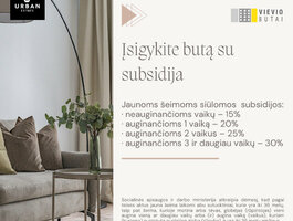 2 rooms apartment for sell Elektrėnų sav., Vievyje, Stoties g.