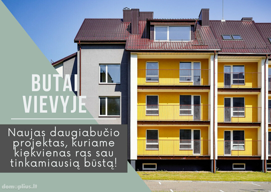 2 rooms apartment for sell Elektrėnų sav., Vievyje, Stoties g.