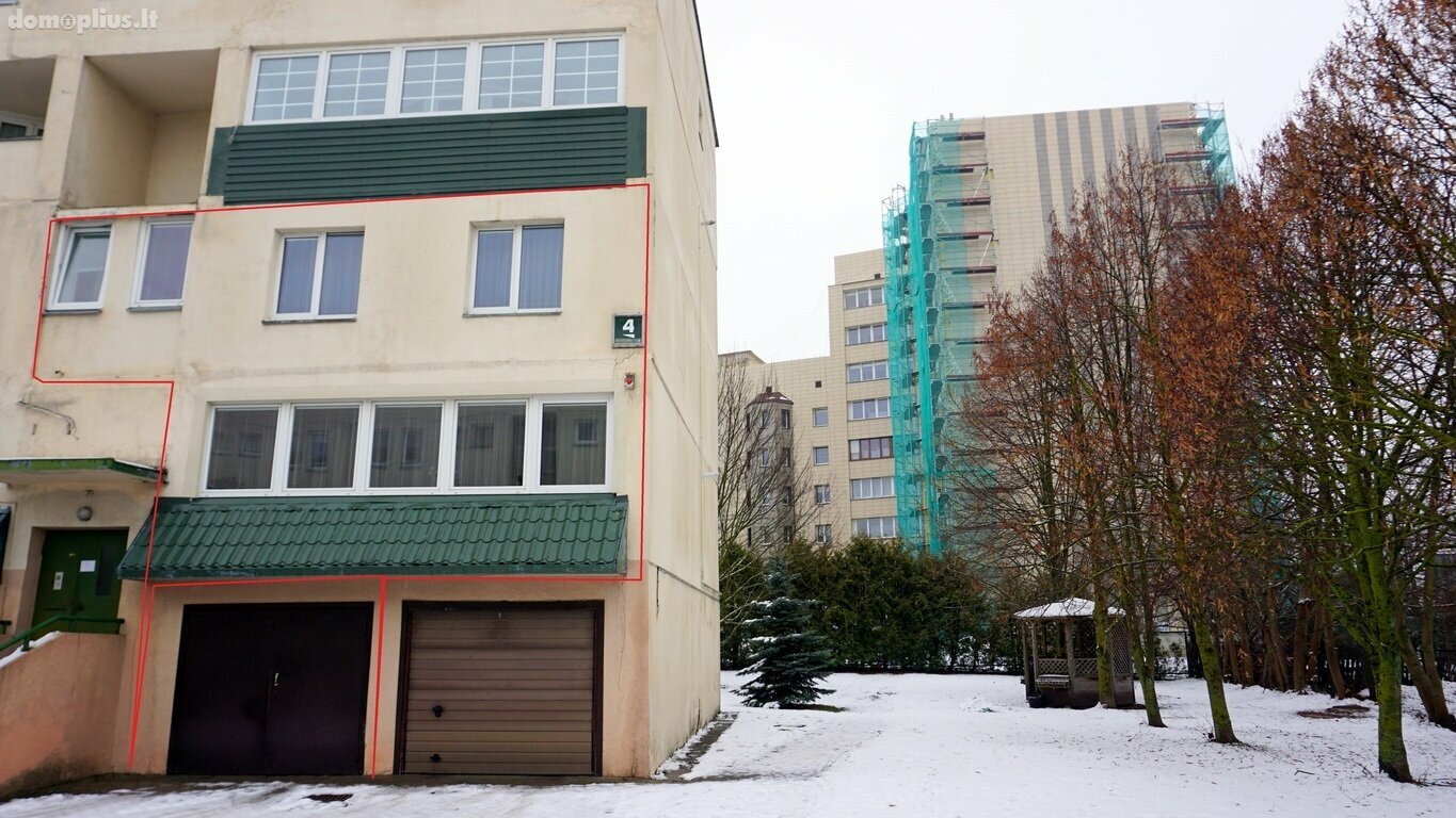 4 rooms apartment for sell Šiauliuose, Centre, Stalupėnų g.