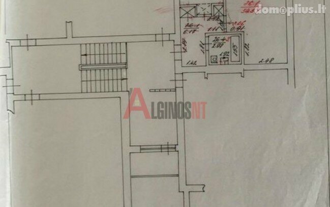 1 room apartment for sell Klaipėdoje, Centre, Medžiotojų g.