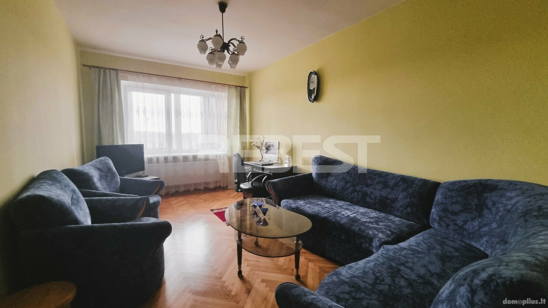 3 rooms apartment for sell Šiaulių rajono sav., Kuršėnuose, Gedimino g.