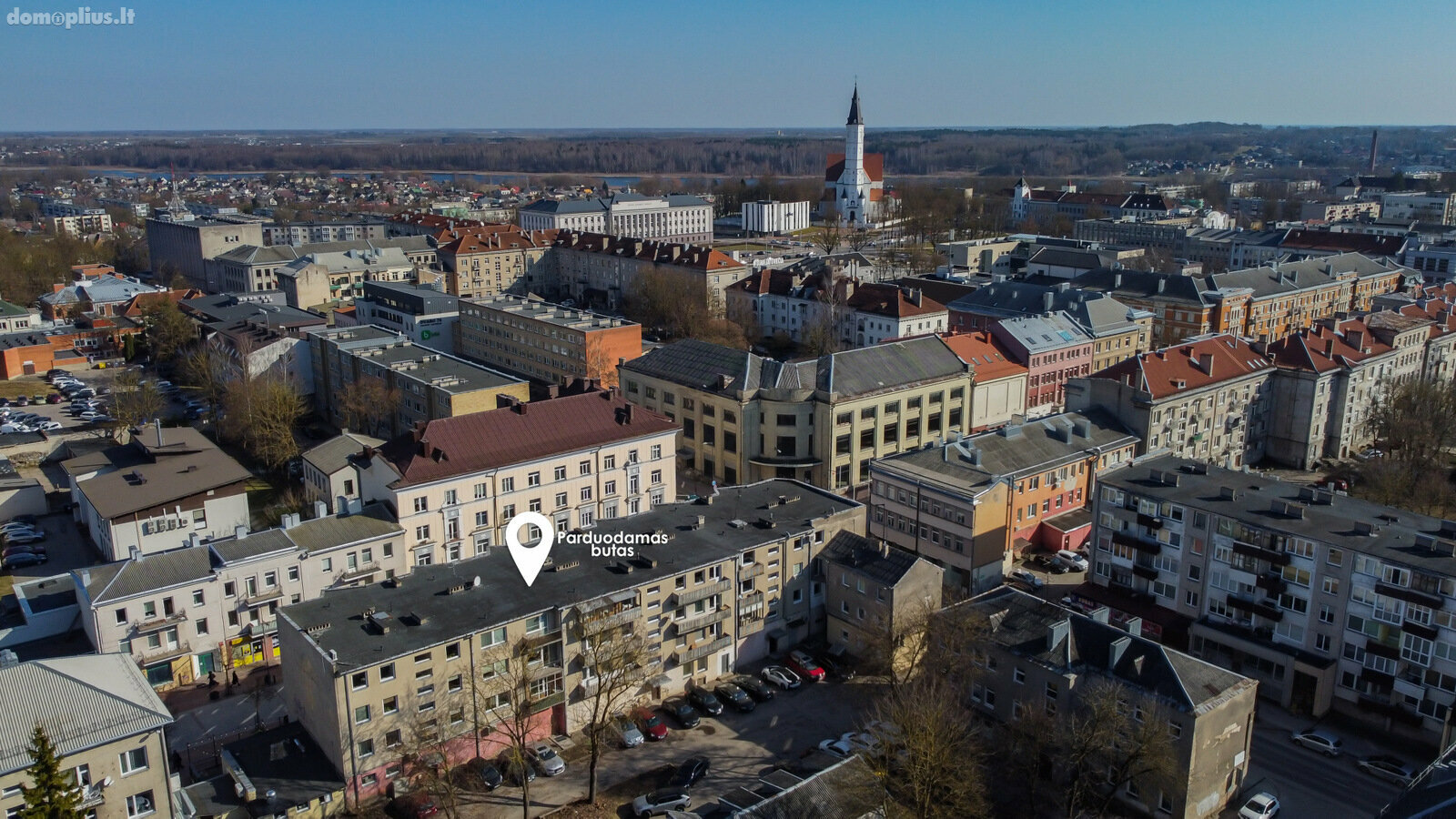 Parduodamas 3 kambarių butas Šiauliuose, Centre, Vilniaus g.