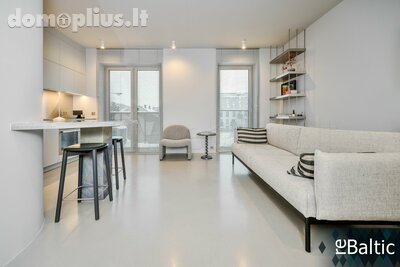 2 rooms apartment for rent Vilniuje, Užupyje, Paupio g.