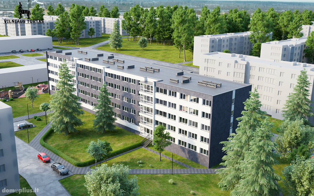 3 rooms apartment for sell Vilniuje, Naujoji Vilnia