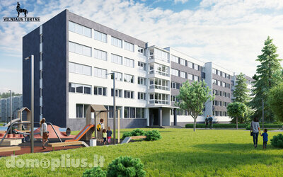 4 rooms apartment for sell Vilniuje, Naujoji Vilnia, Genių g.
