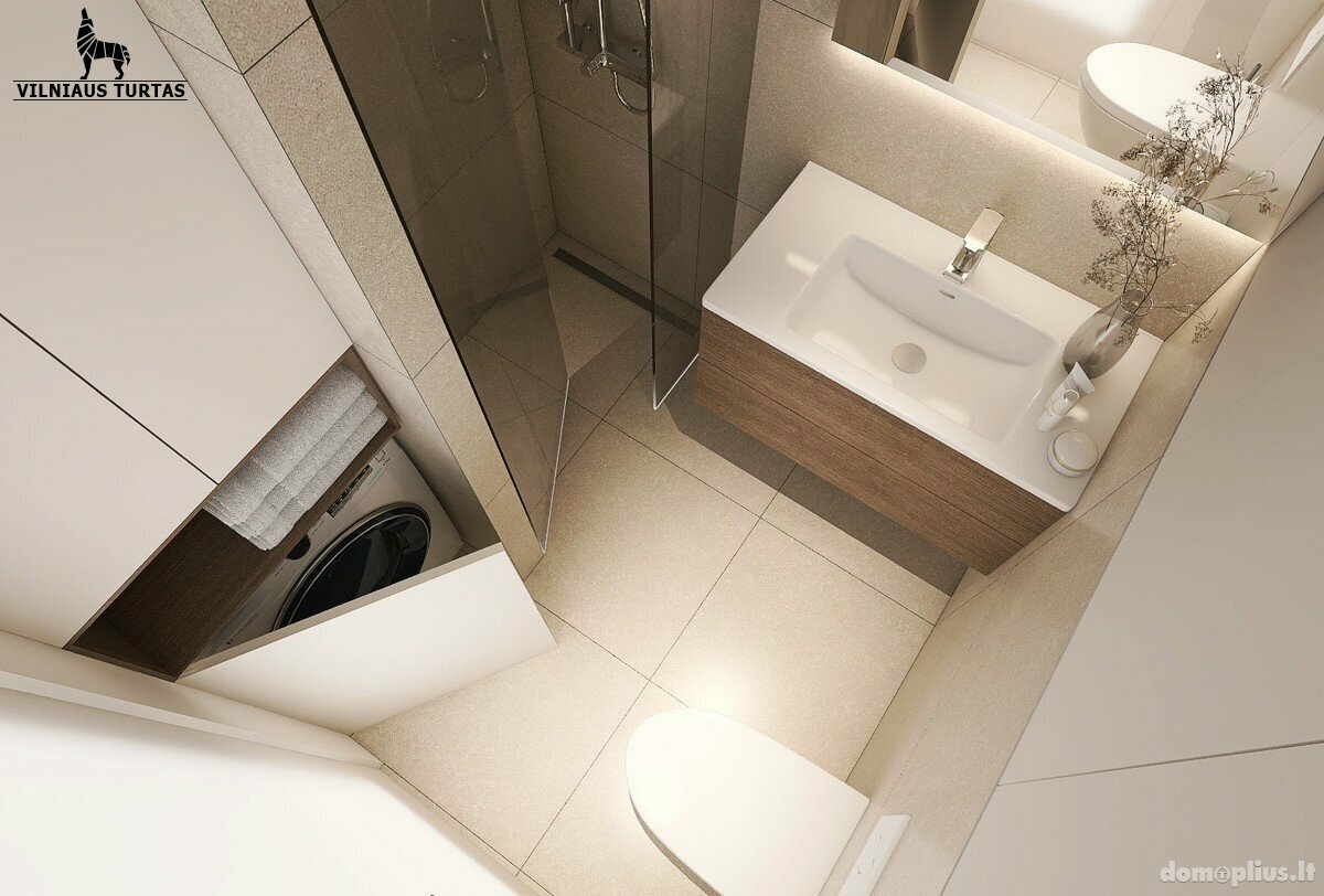 Продается 2 комнатная квартира Vilniuje, Naujoji Vilnia, Genių g.