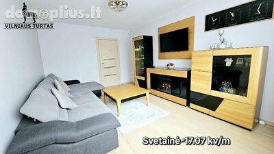 3 rooms apartment for sell Vilniuje, Naujininkuose, Zanavykų g.
