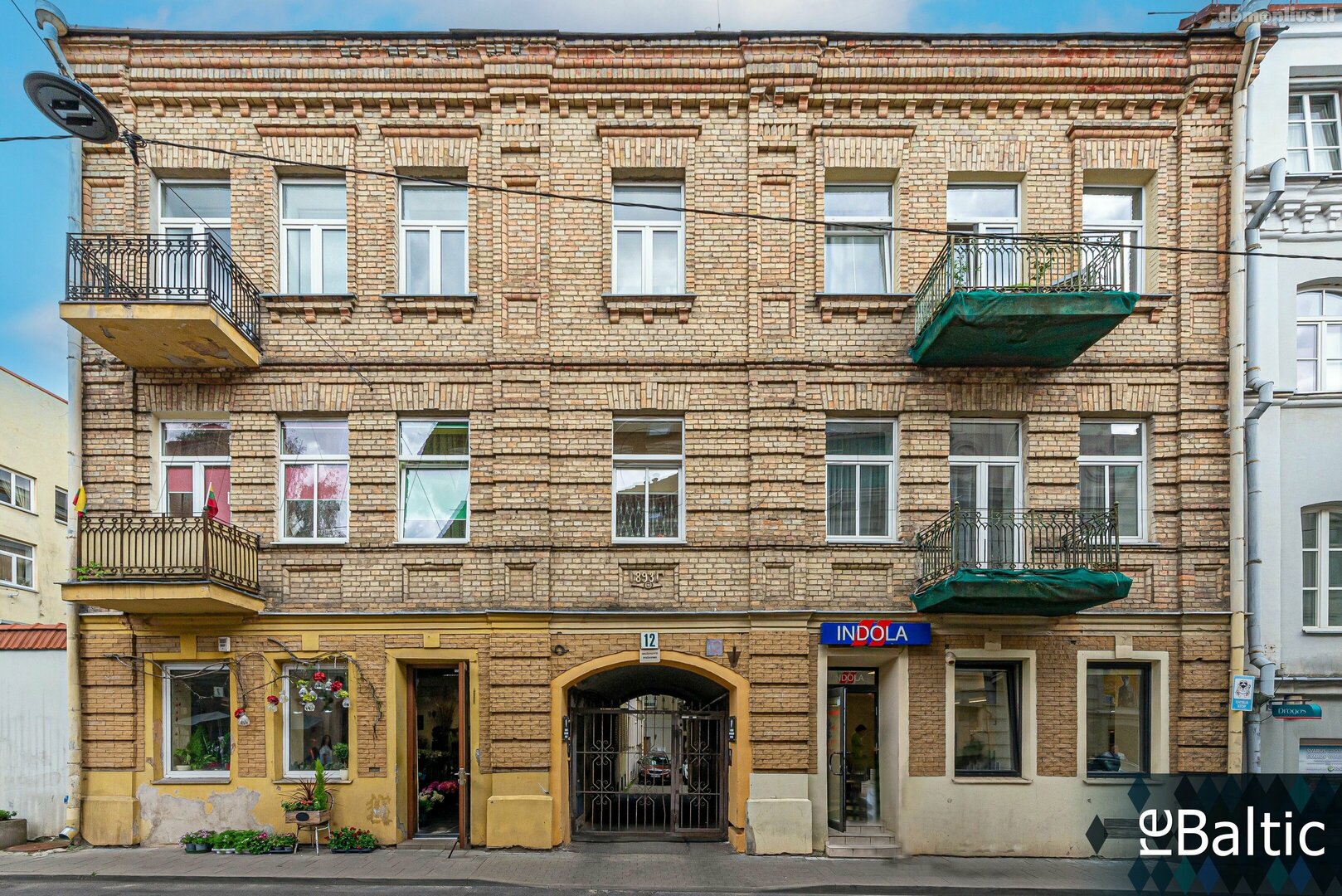 Parduodamas 3 kambarių butas Vilniuje, Senamiestyje, Totorių g.