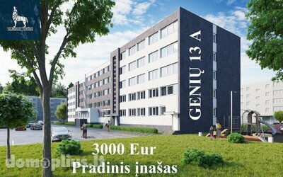 Продается 1 комнатная квартира Vilniuje, Naujoji Vilnia, Genių g.