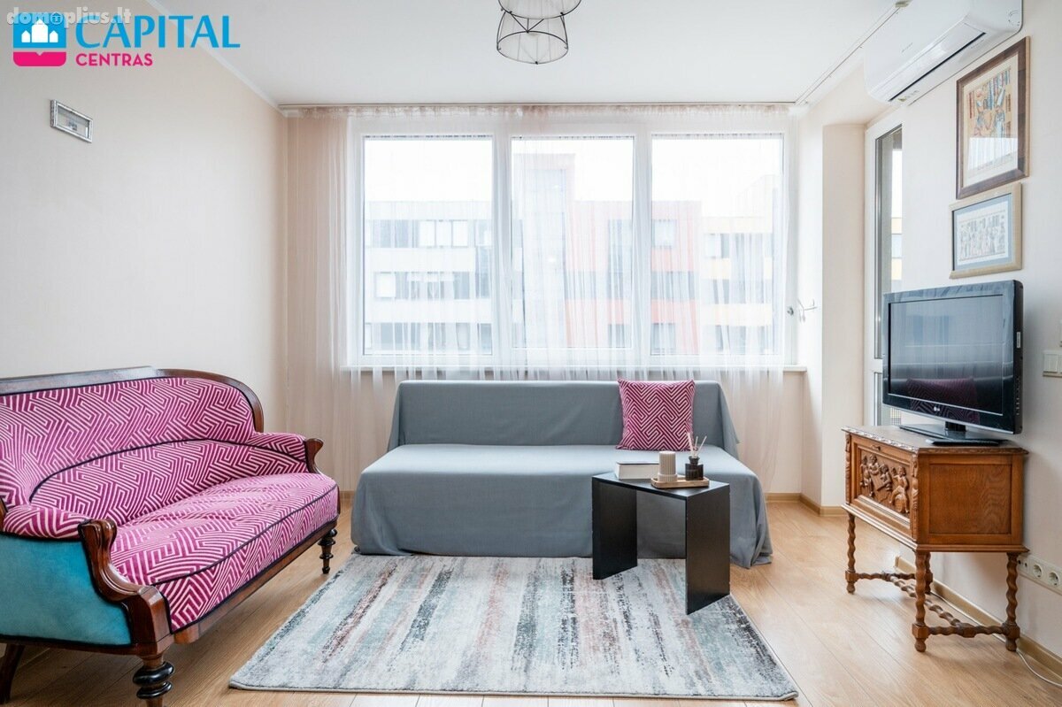 Продается 2 комнатная квартира Vilniuje, Pašilaičiuose, Perkūnkiemio g.
