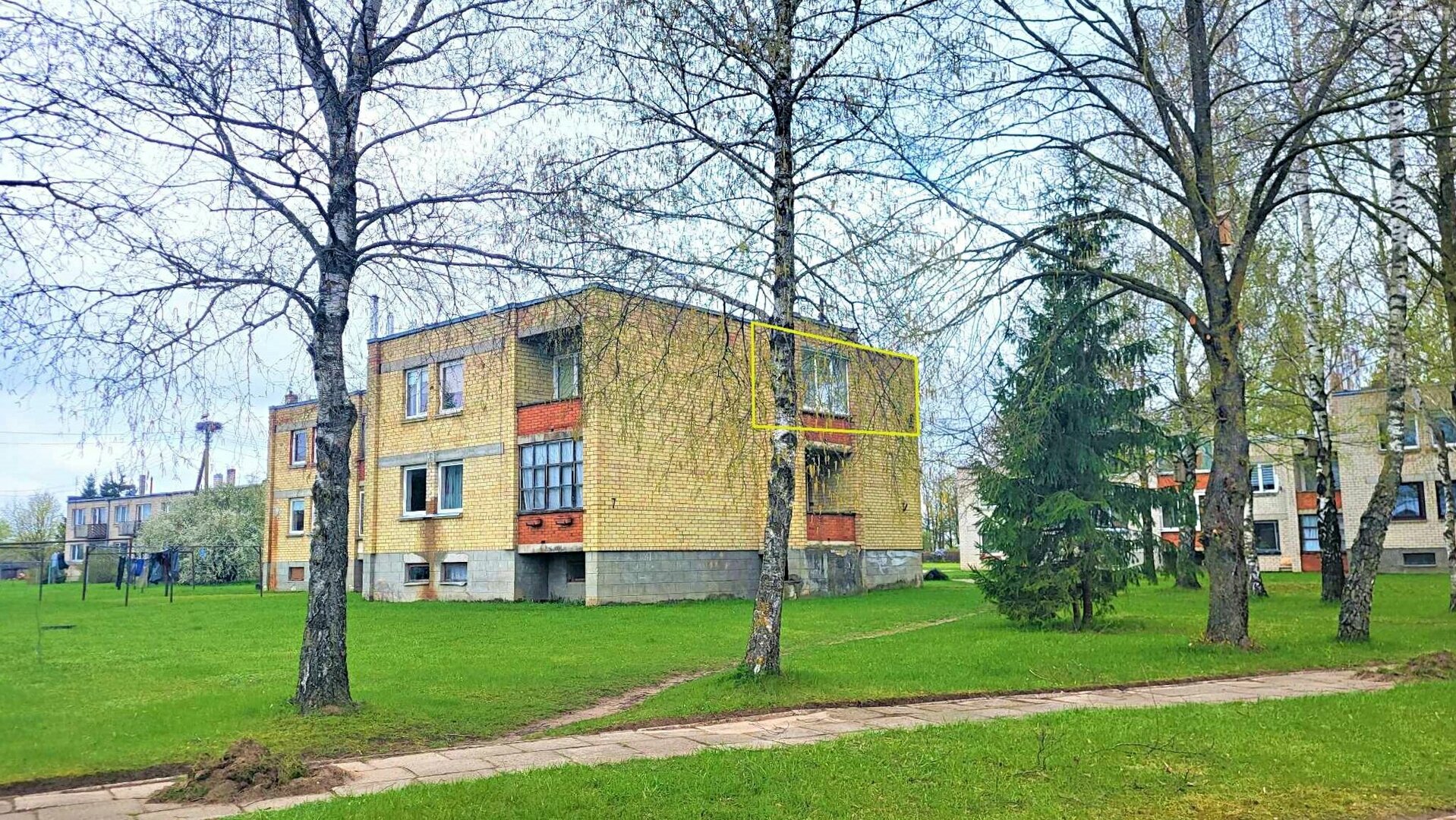 Parduodamas 2 kambarių butas Radviliškio rajono sav., Pakalniškiuose