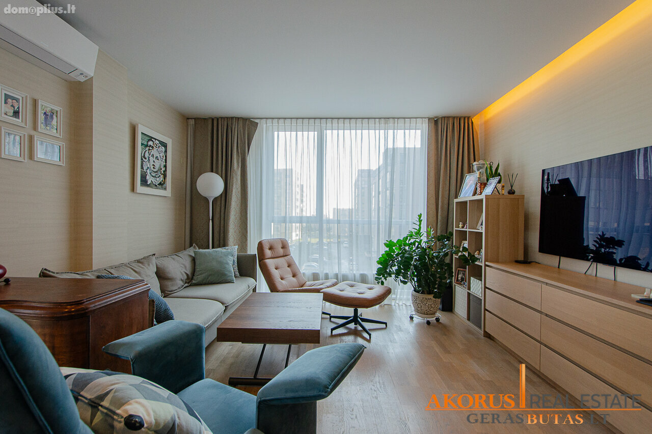 3 rooms apartment for sell Vilniuje, Santariškėse, Bajorų kel.