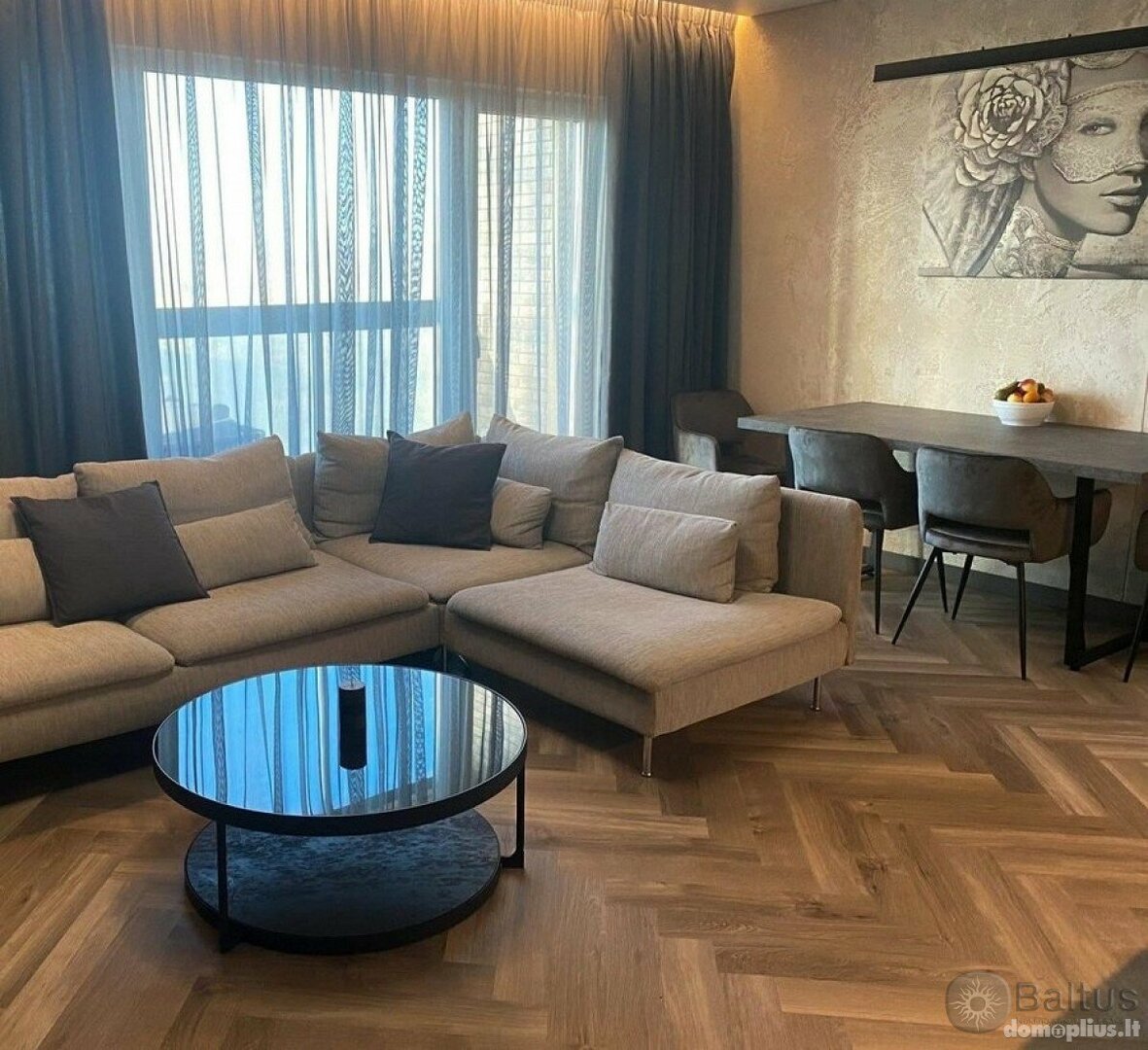 3 rooms apartment for sell Klaipėdoje, Paupiuose, Klemiškės g.
