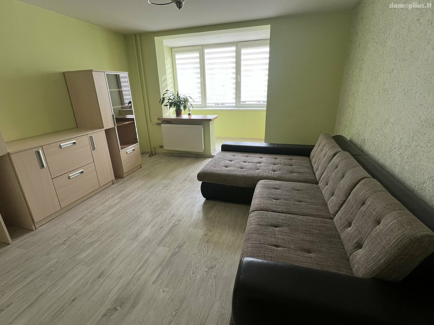2 rooms apartment for rent Šiaulių rajono sav., Ginkūnuose, Žeimių g.
