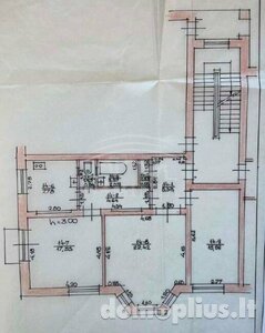 3 rooms apartment for sell Klaipėdoje, Žvejybos uostas, Naikupės g.