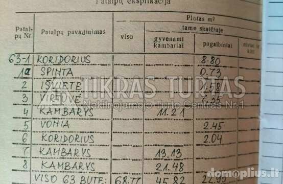 Parduodamas 3 kambarių butas Klaipėdoje, Debrecene, Debreceno g.