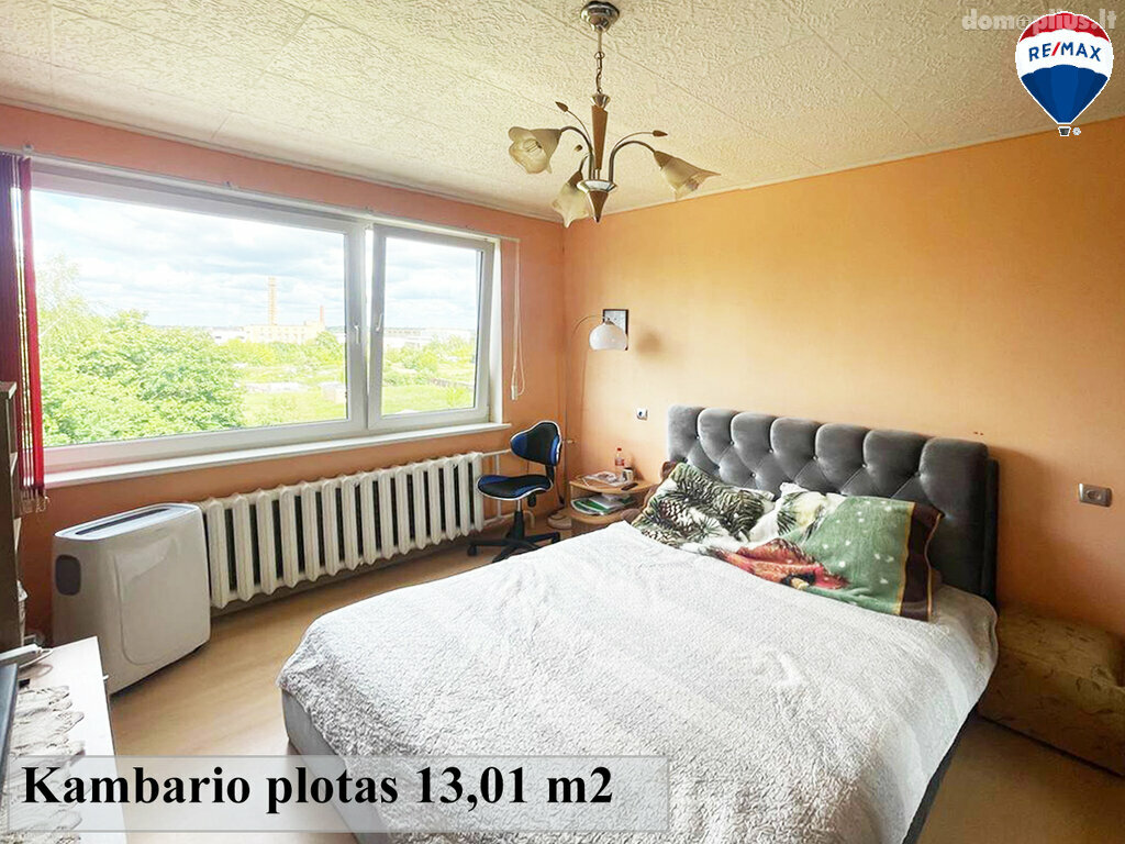 3 rooms apartment for sell Šiaulių rajono sav., Kuršėnuose, Daugėlių g.