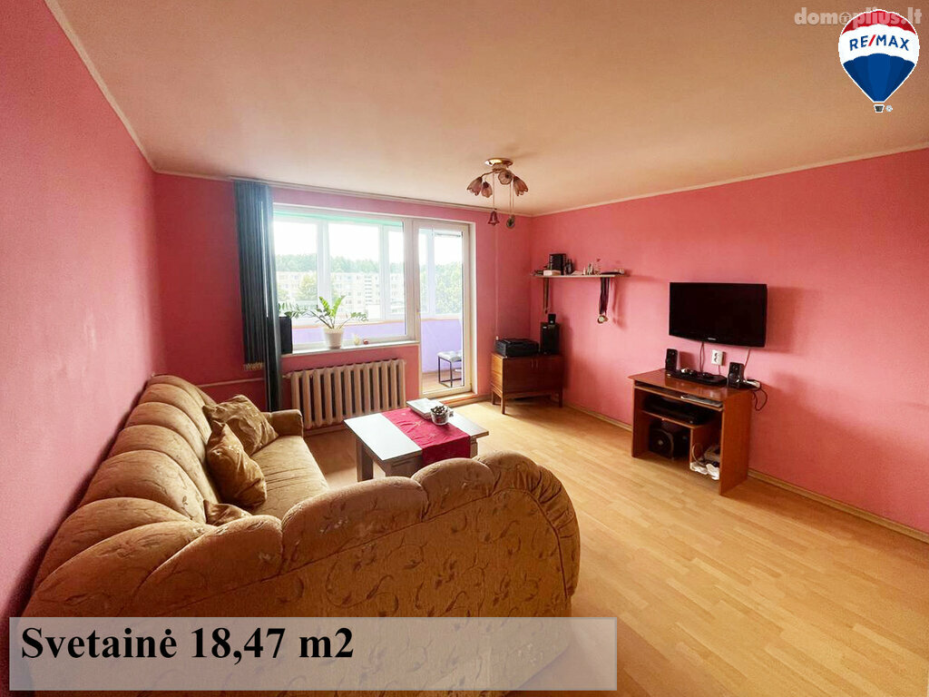 3 rooms apartment for sell Šiaulių rajono sav., Kuršėnuose, Daugėlių g.