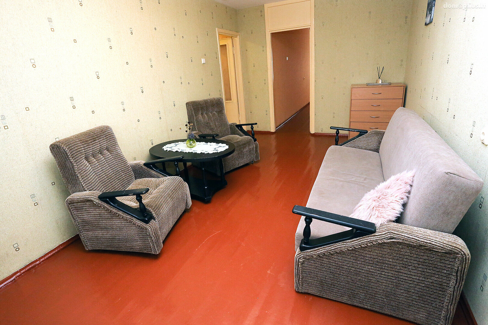 2 rooms apartment for sell Šiauliuose, Centre, A. Mickevičiaus g.