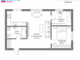 Продается 3 комнатная квартира Vilniuje, Žirmūnuose, J. Kubiliaus g.