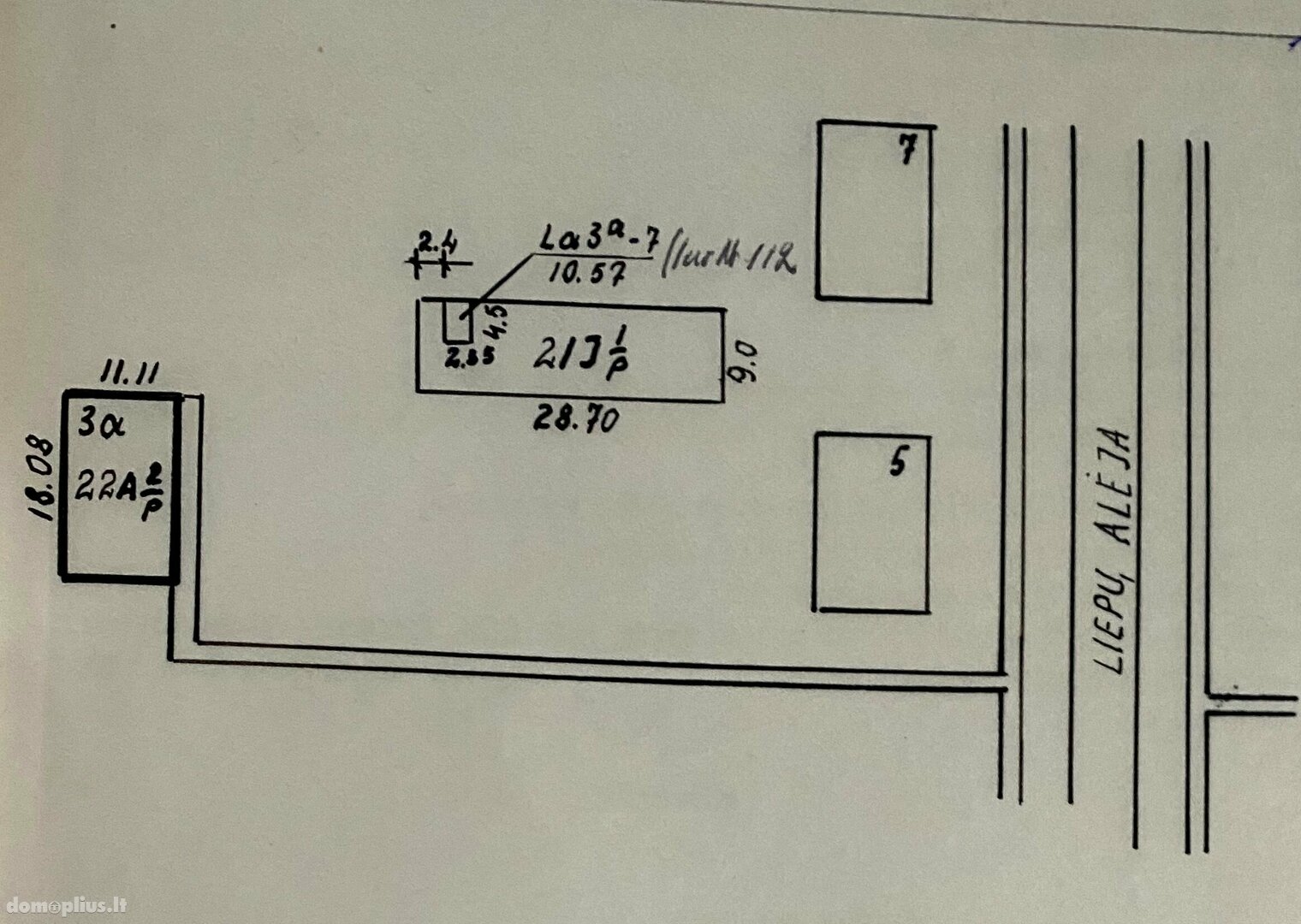 2 rooms apartment for sell Šiaulių rajono sav., Kuršėnuose, Liepų al.