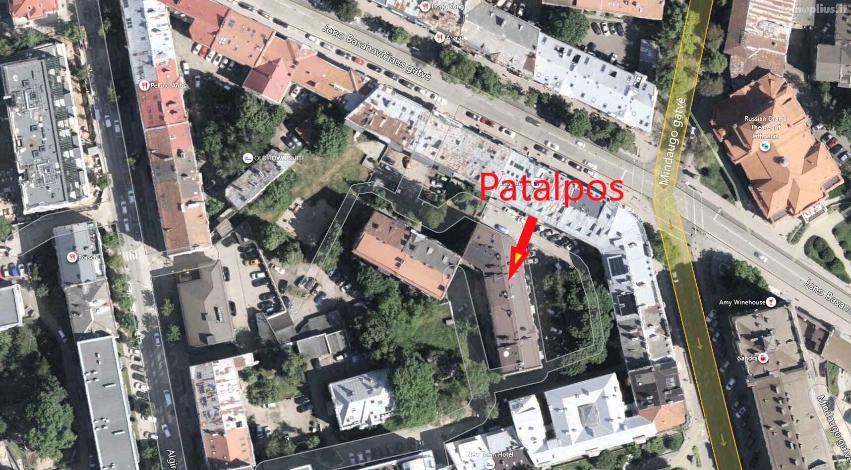 Parduodamas 2 kambarių butas Vilniuje, Senamiestyje, J. Basanavičiaus g.