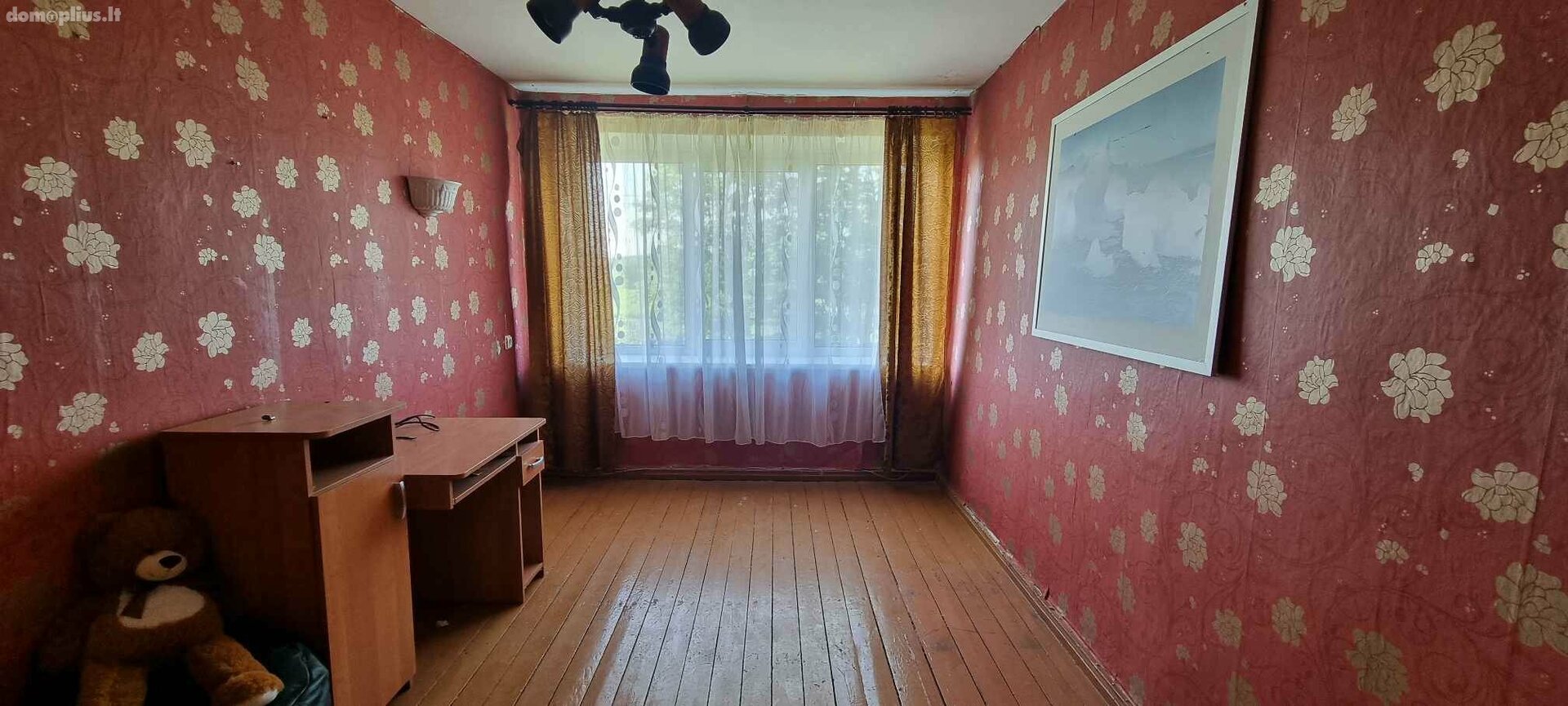 Parduodamas 2 kambarių butas Kelmės rajono sav., Lykšilyje, Mokyklos g.