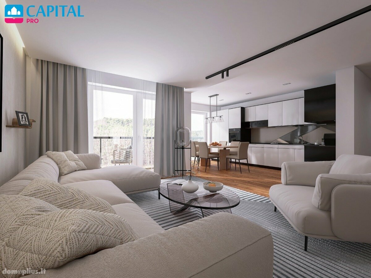 3 rooms apartment for sell Vilniuje, Šeškinėje, Laisvės pr.