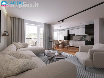 3 rooms apartment for sell Vilniuje, Šeškinėje, Laisvės pr.