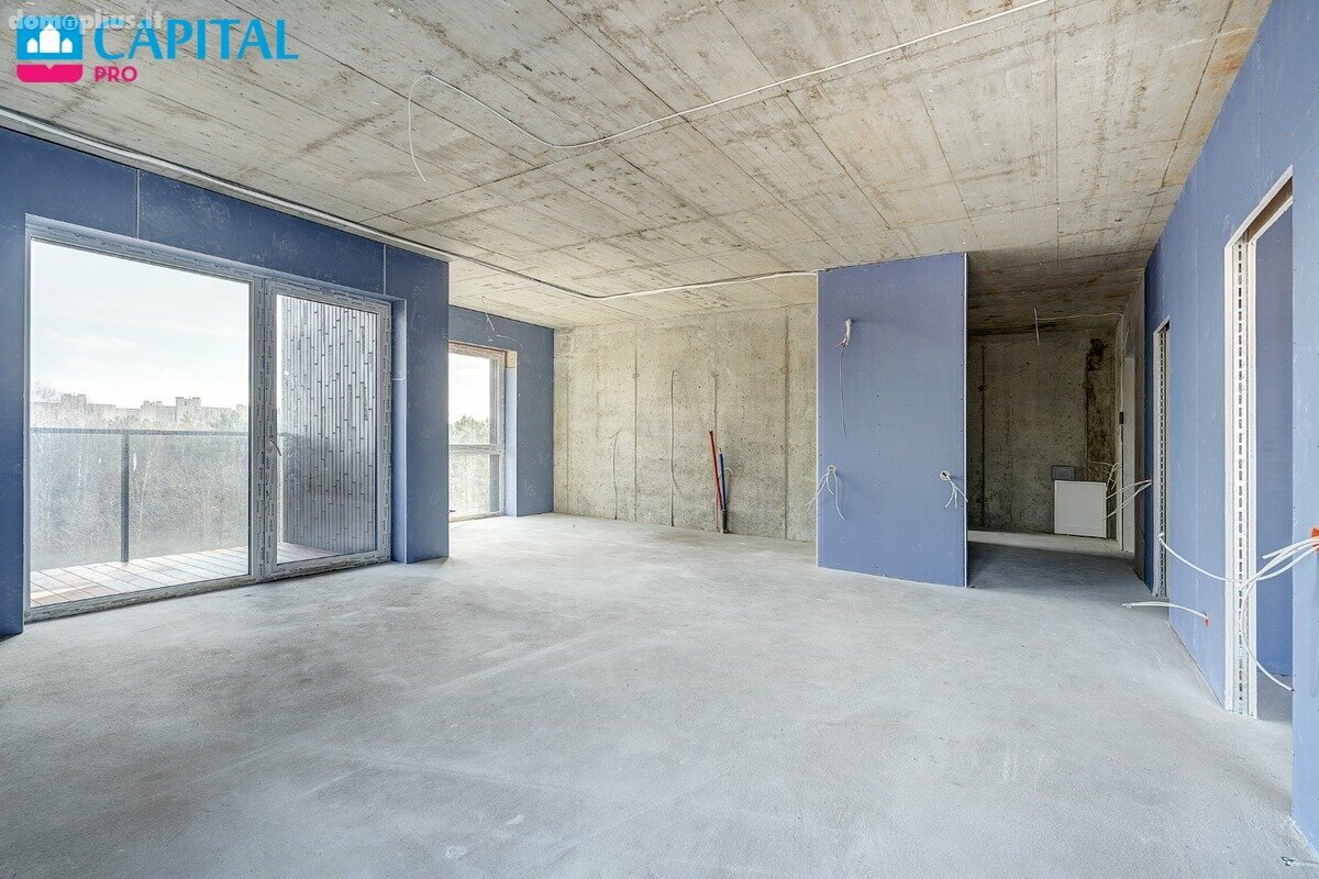 3 rooms apartment for sell Vilniuje, Šeškinėje, Laisvės pr.