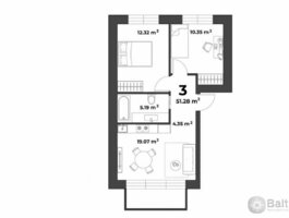 Parduodamas 3 kambarių butas Klaipėdoje, Žvejybos uostas, Sulupės g.