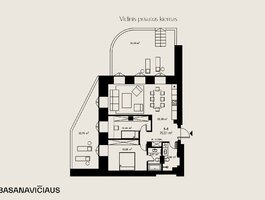 Parduodamas 3 kambarių butas Vilniuje, Naujamiestyje, J. Basanavičiaus g.