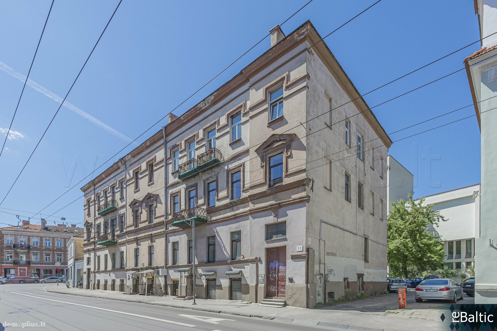 Parduodamas 3 kambarių butas Vilniuje, Senamiestyje, Pylimo g.