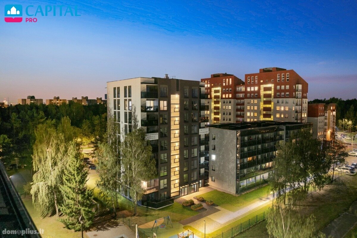 2 rooms apartment for sell Vilniuje, Šeškinėje, Laisvės pr.