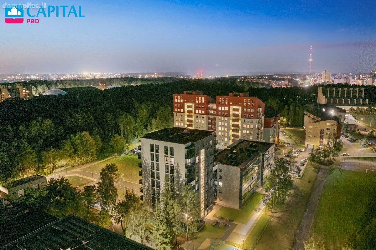 2 rooms apartment for sell Vilniuje, Šeškinėje, Laisvės pr.