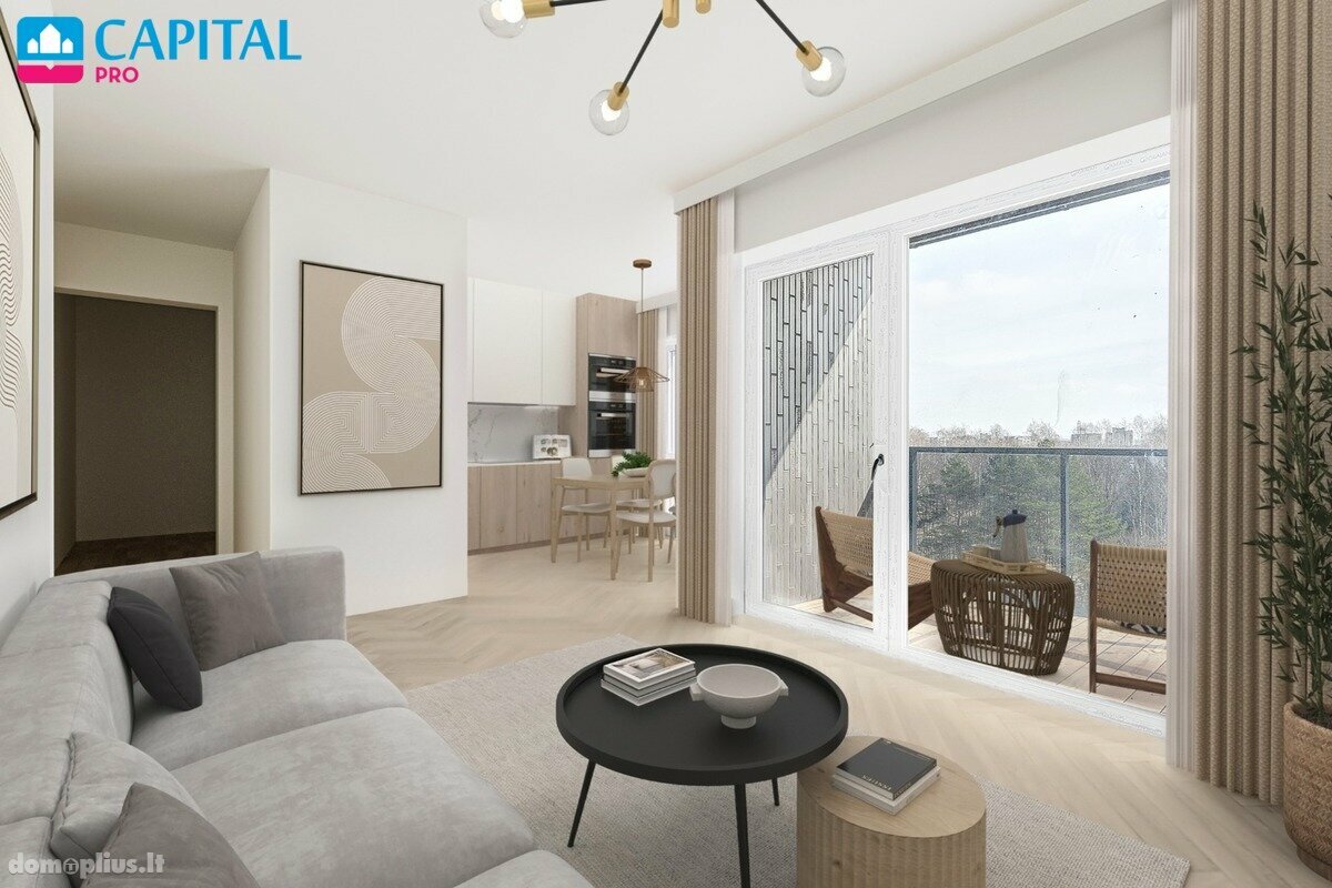 4 rooms apartment for sell Vilniuje, Šeškinėje, Laisvės pr.